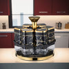 360° Rotating Spice Carousel Rack